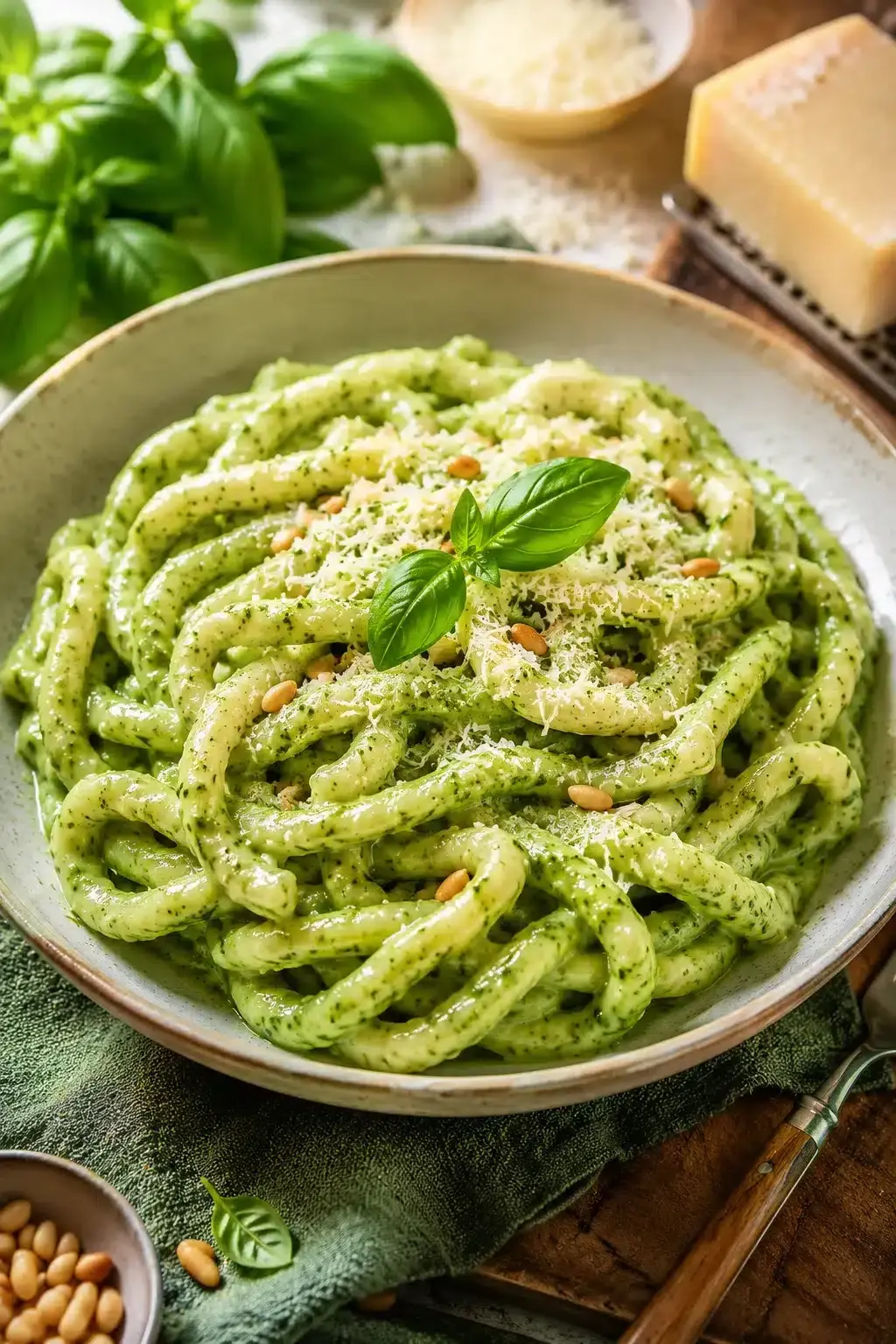 Einfache Avocado-Brokkoli-Pasta