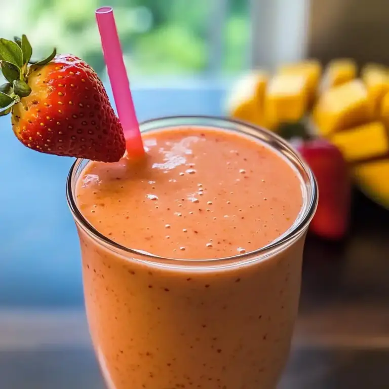 Erdbeer-Mango-Smoothie