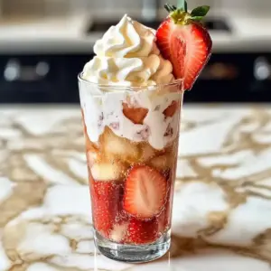 Erdbeer-Shortcake-Schmutzige Soda