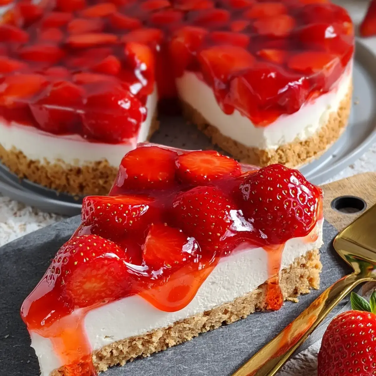 Erdbeerkuchen ohne Backen