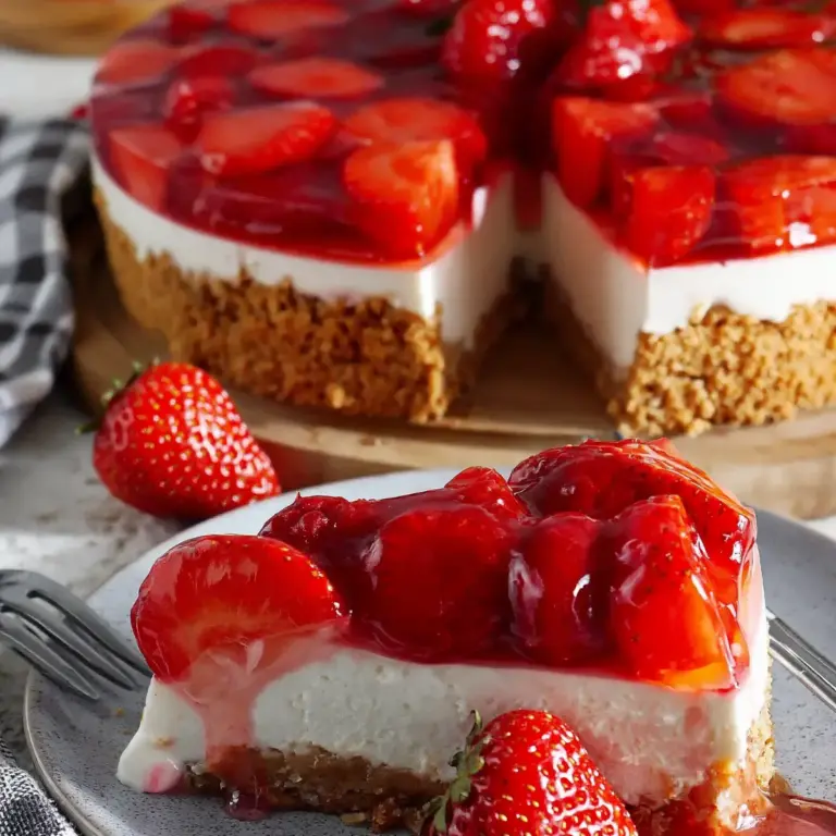 Erdbeerkuchen ohne Backen