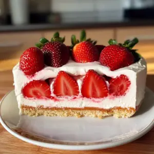 Erdbeertorte mit Joghurtcreme
