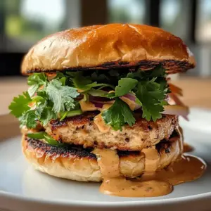 Erdnuss-Türkei Burger