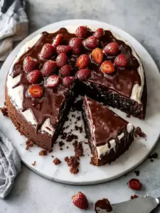 Feuchter Schokoladen-Buttermilchkuchen