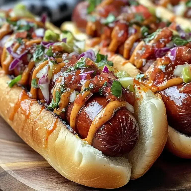 Feuerwerks-Hotdogs