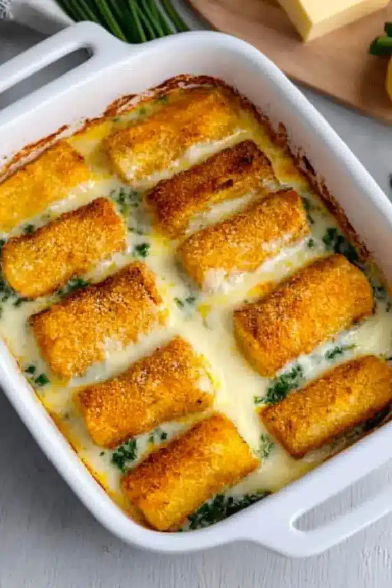 Fischstäbchenauflauf