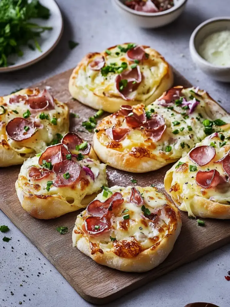 Flammkuchen-Schnecken