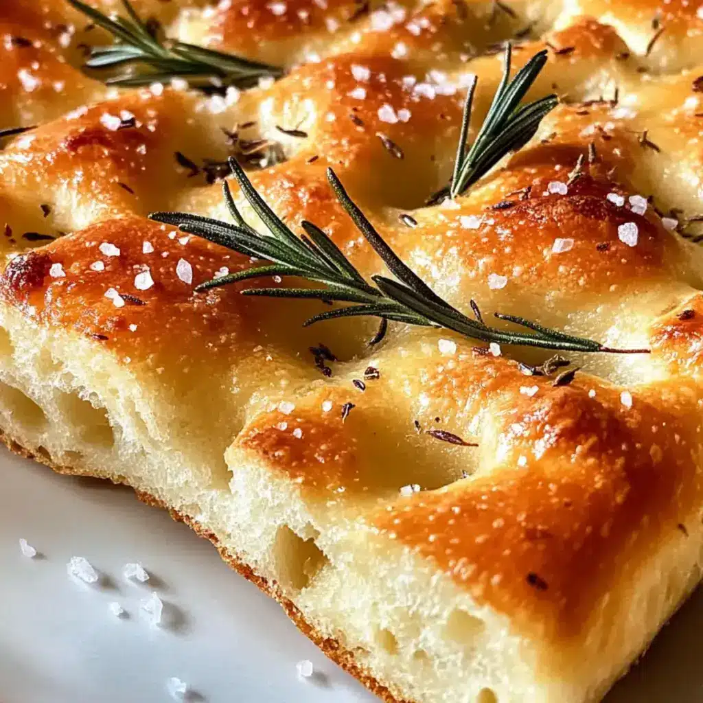 Focaccia ohne Kneten