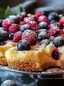 Französischer Pflaumenkuchen