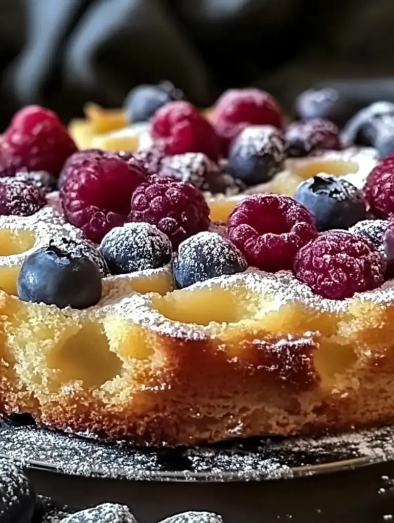 Französischer Pflaumenkuchen