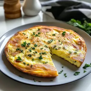 Schnelle Italienische Kartoffel-Frittata mit Pancetta