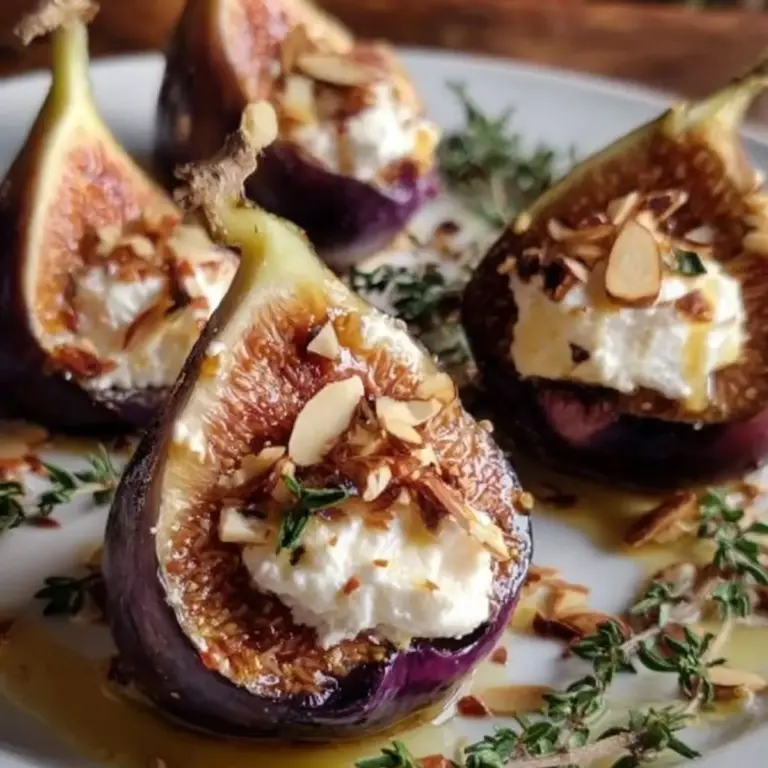 Gebackene Feigen mit Ziegenkäse