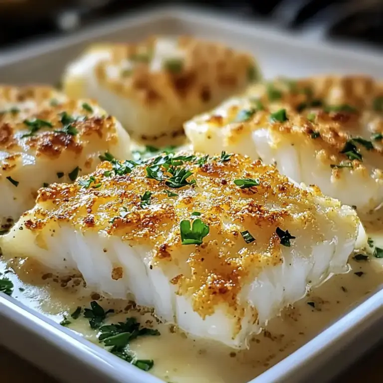 Gebratener Kabeljau mit Parmesankruste