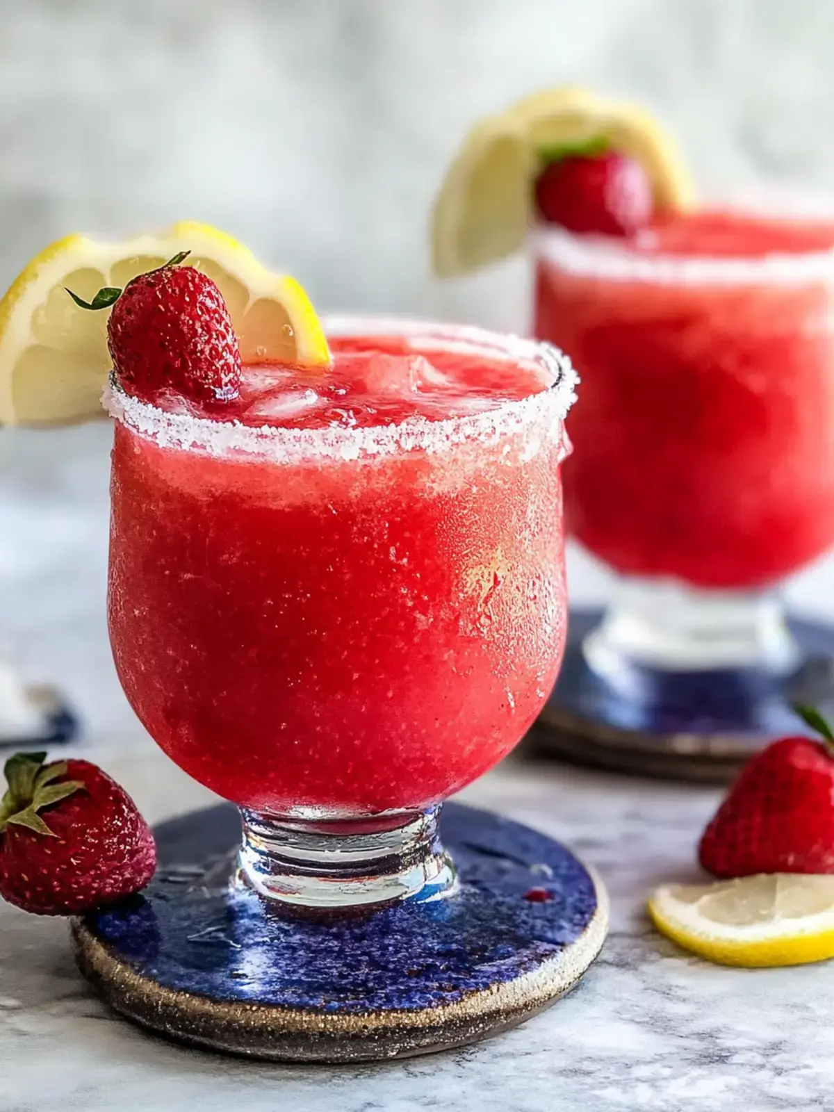Gefrorene Erdbeer-Margarita