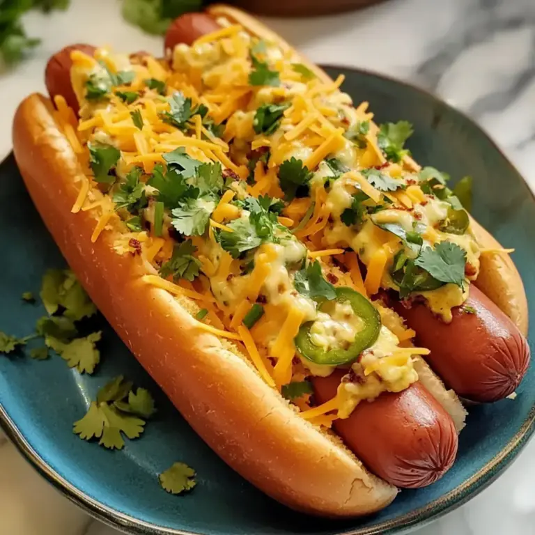 Gefüllte Jalapeño-Popper-Hotdogs