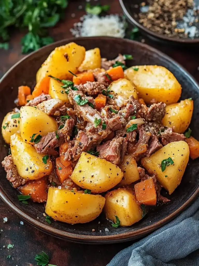 Gefüllte Süßkartoffel mit Hackfleisch