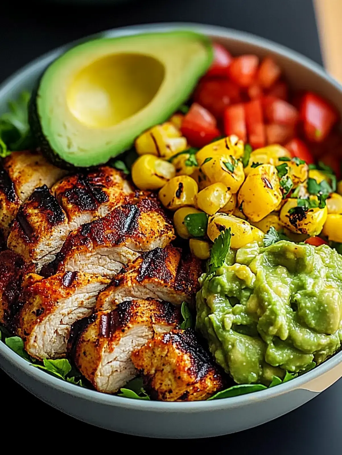 Gegrillte Hähnchen-Bowl