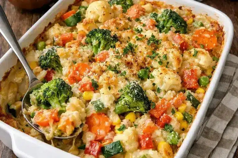 Gemüseauflauf Rezept