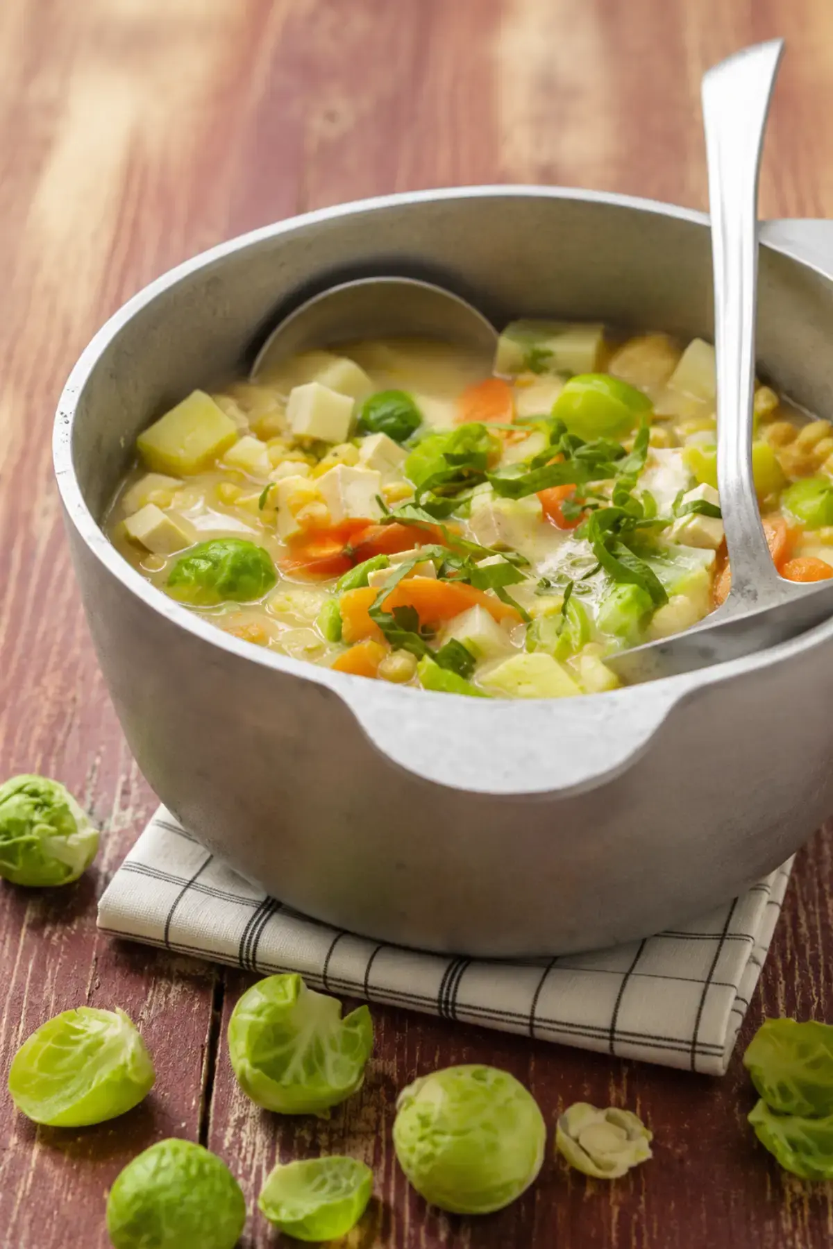 Gemüseeintopf mit Tofu