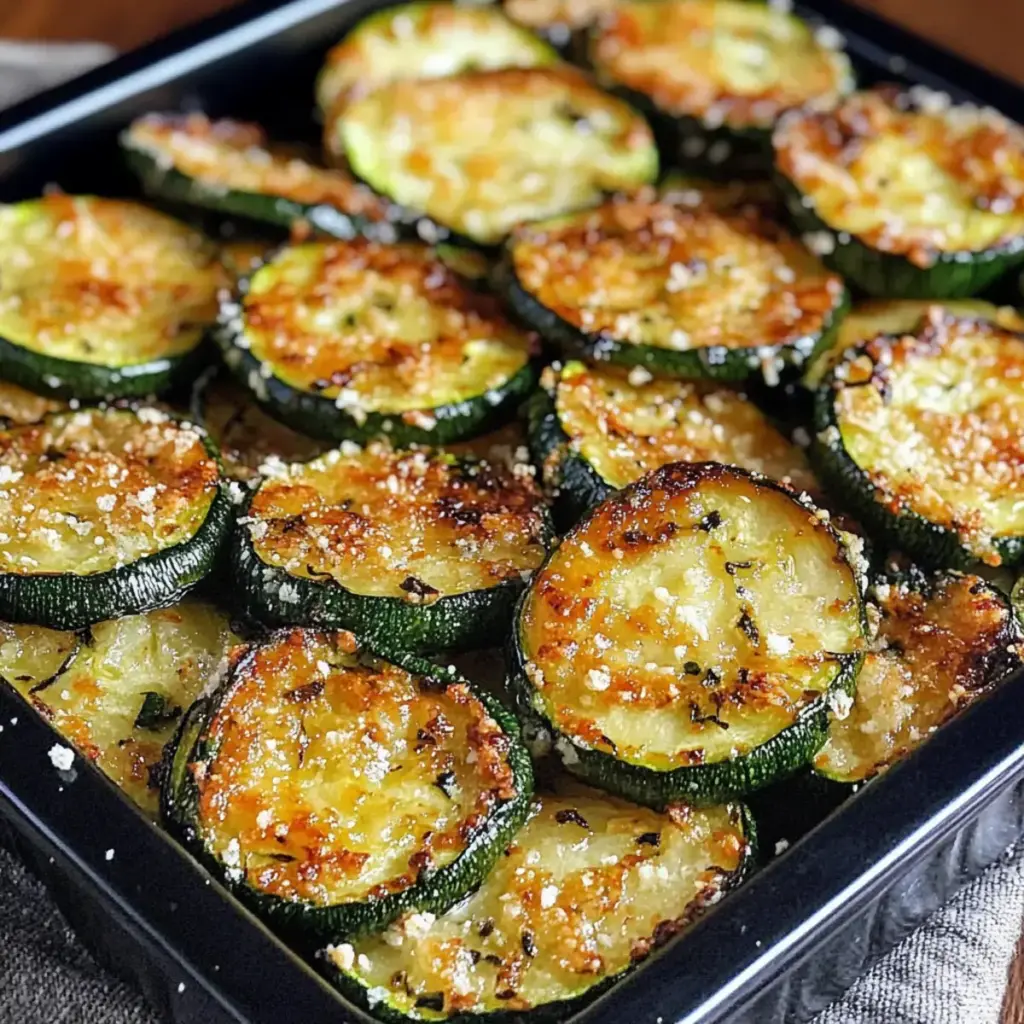 Geröstete Zucchini mit Parmesan
