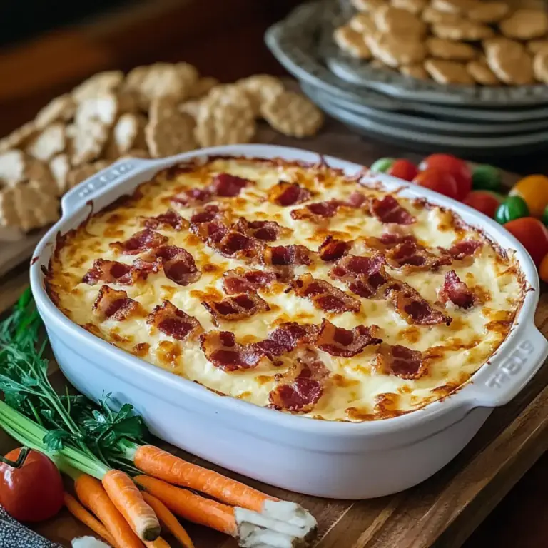 Geräucherter Gouda Speck Dip