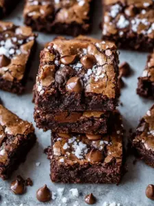 Gesalzene Brownie-Kekse
