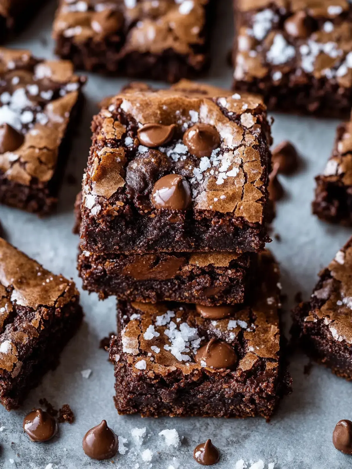 Gesalzene Brownie-Kekse