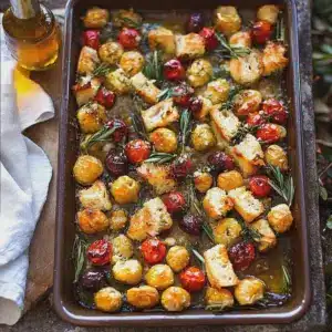 Gnocchi mit grünem Spargel und Feta