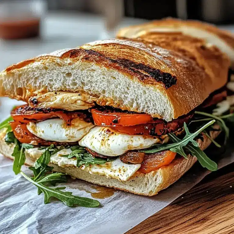 Gourmet Ciabatta Sandwich