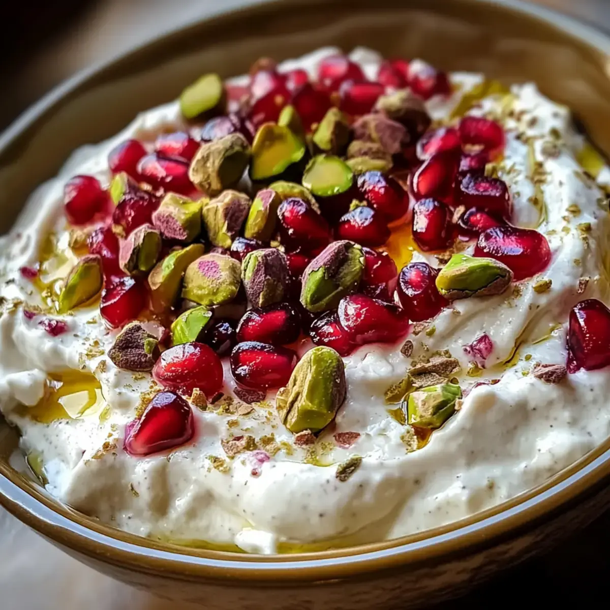 Irresistible Granatapfel-Pistazien-Feta-Creme für jeden Anlass 2 Granatapfel-Pistazien-Feta-Creme
