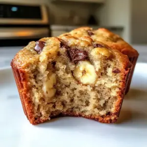 Griechischer Joghurt Bananen Muffins