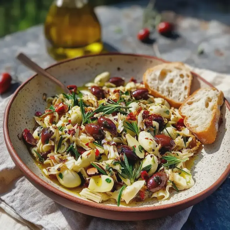 Griechischer Pastasalat vegan