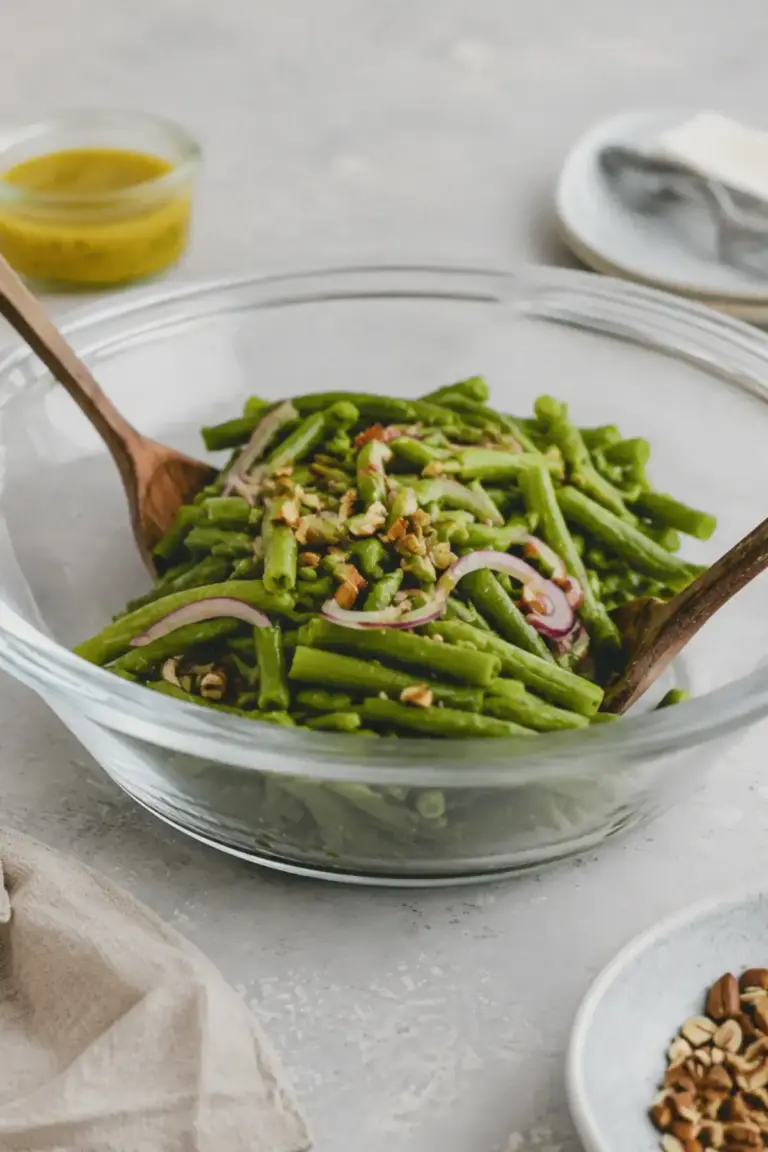 Grüner Bohnensalat