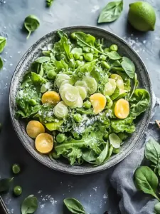 Frischer Grüner Göttin Salat