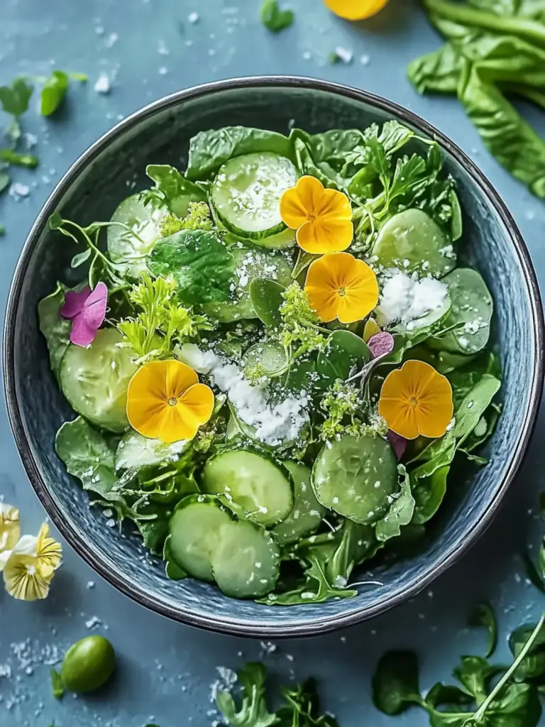 Grüner Göttin Salat