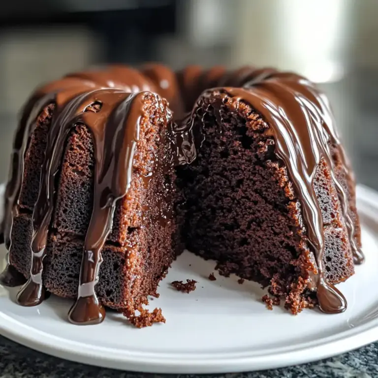 Guinness Schokoladen-Bundt-Kuchen