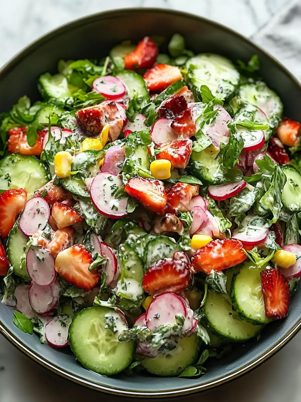 Gurken-Ranch-Crack-Salat