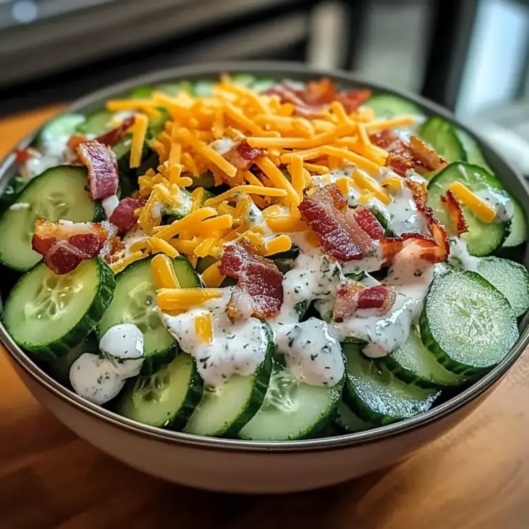 Gurken-Ranch-Crack-Salat