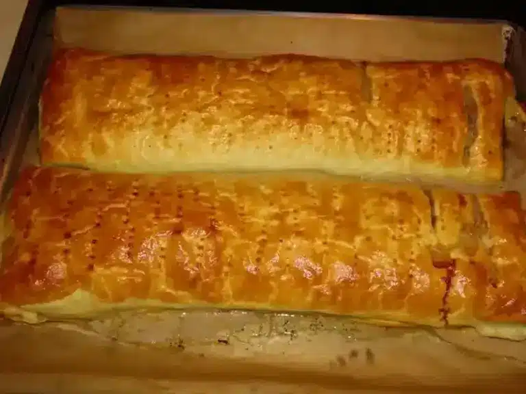 Hackfleisch Blätterteig Rolle