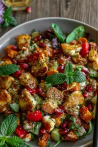 Köstlicher Halloumi Salat