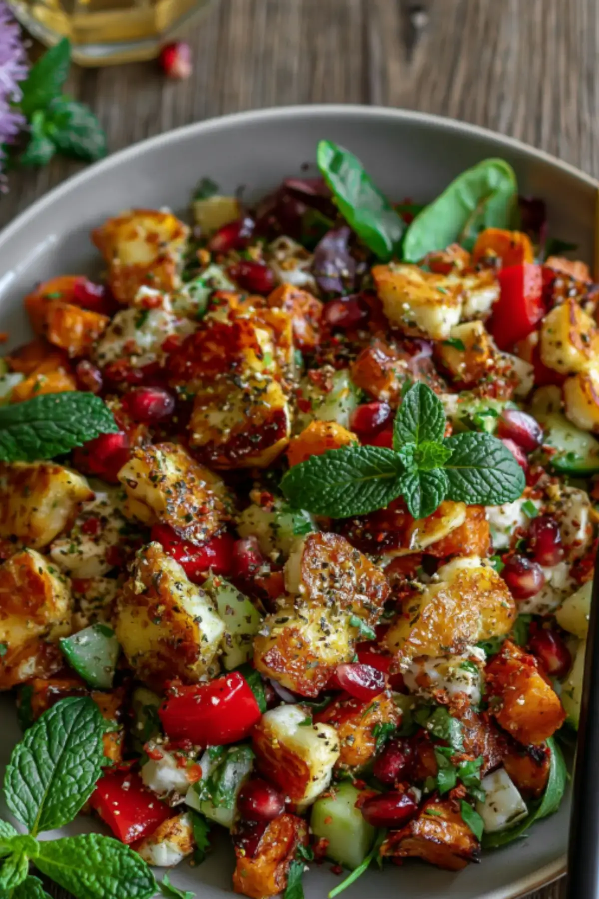 Halloumi Salat