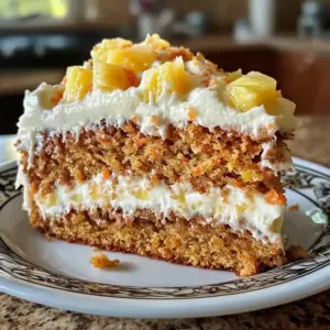 Hawaiianischer Karotten-Ananaskuchen