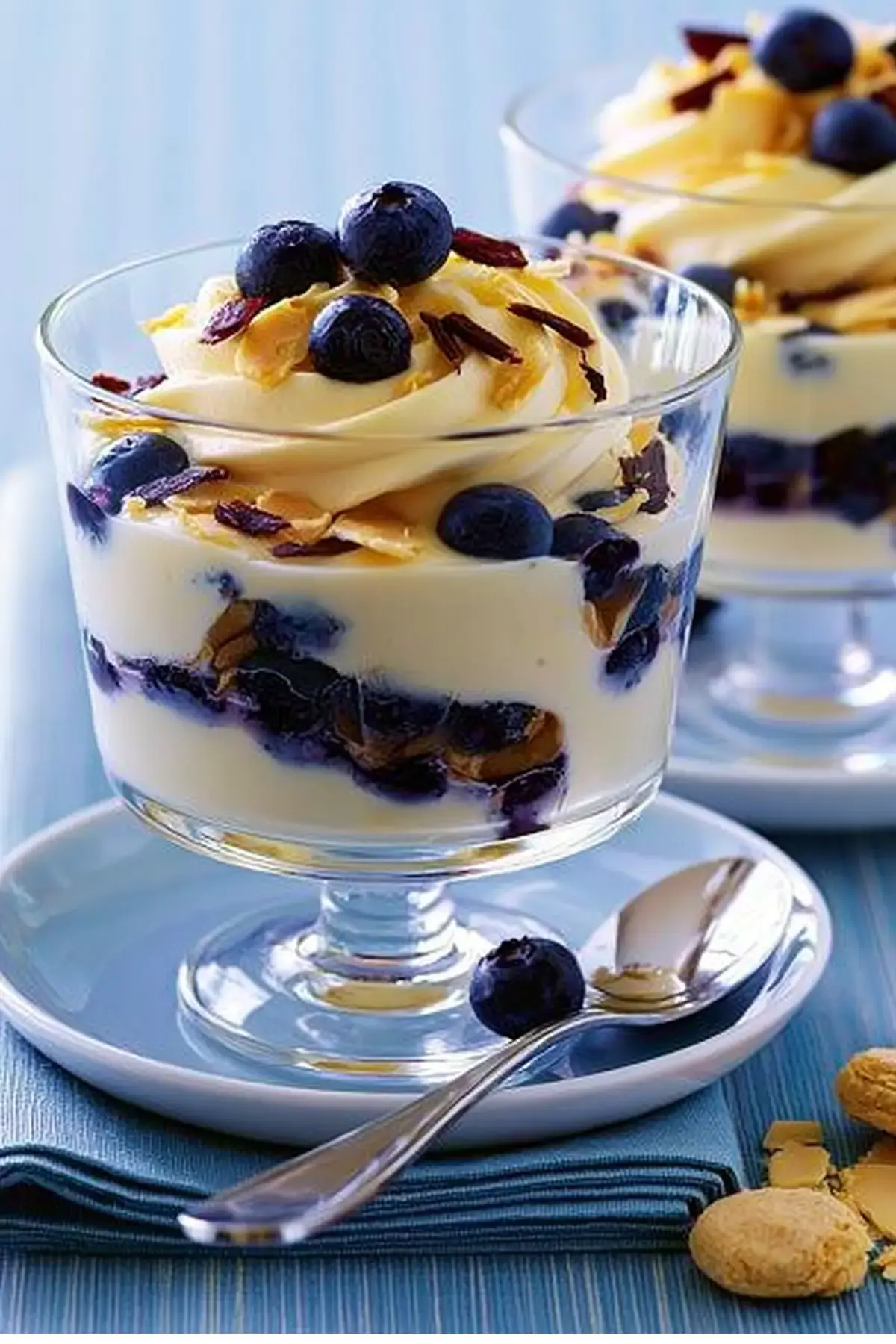 Heidelbeer Mascarpone Pudding: Einfaches Rezept - Noras Kreationen 2 Heidelbeer Mascarpone Pudding