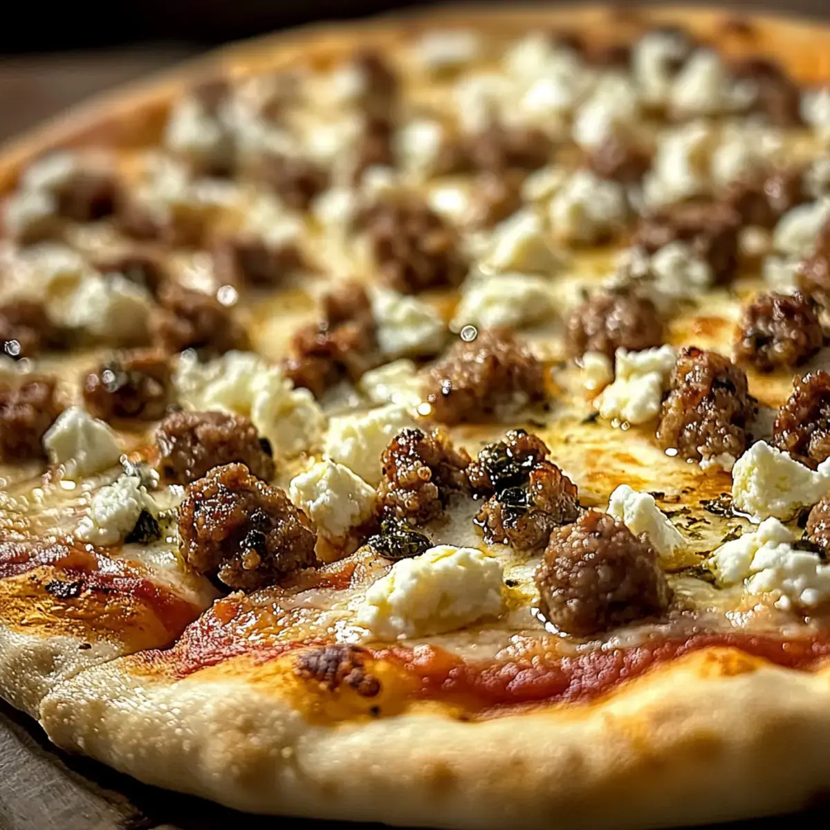 Heiße Wurst Feta Honig Pizza – Ein köstliches Geschmackserlebnis 2 Heiße Wurst Feta Honig Pizza