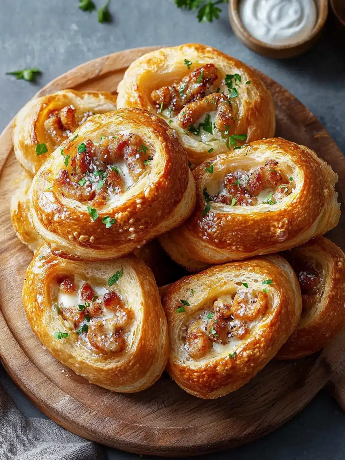 Herzhafte Würstchenschnecken