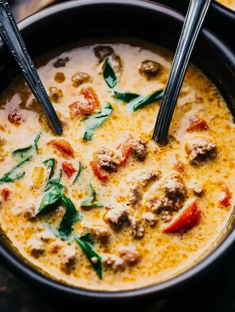 Herzhafte toskanische Suppe