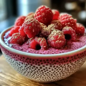 Himbeer-Chia-Pudding