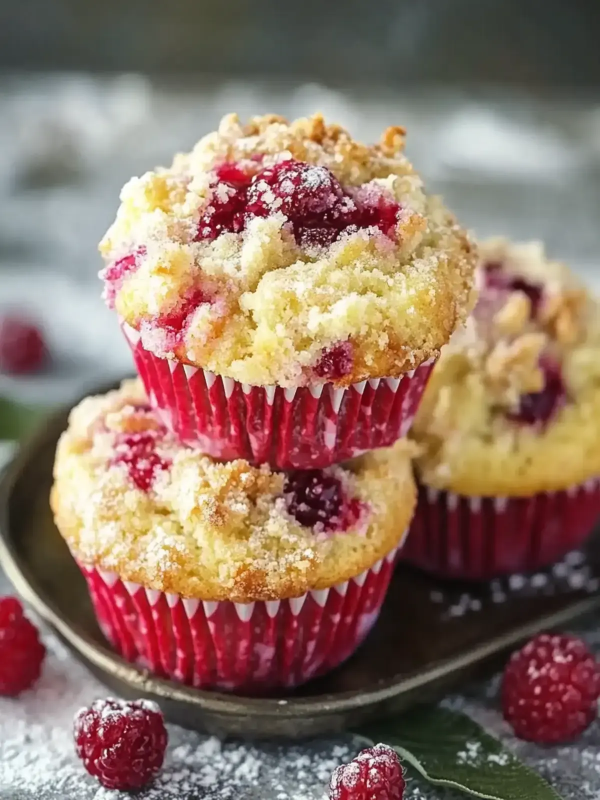 Himbeer-Streusel-Muffins