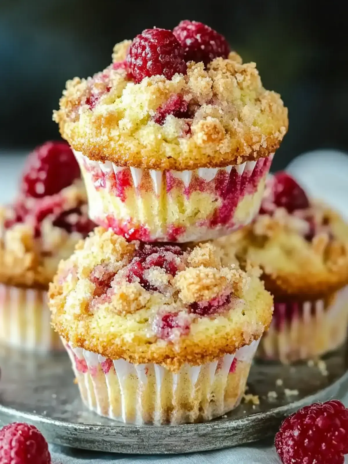 Himbeer-Streusel-Muffins
