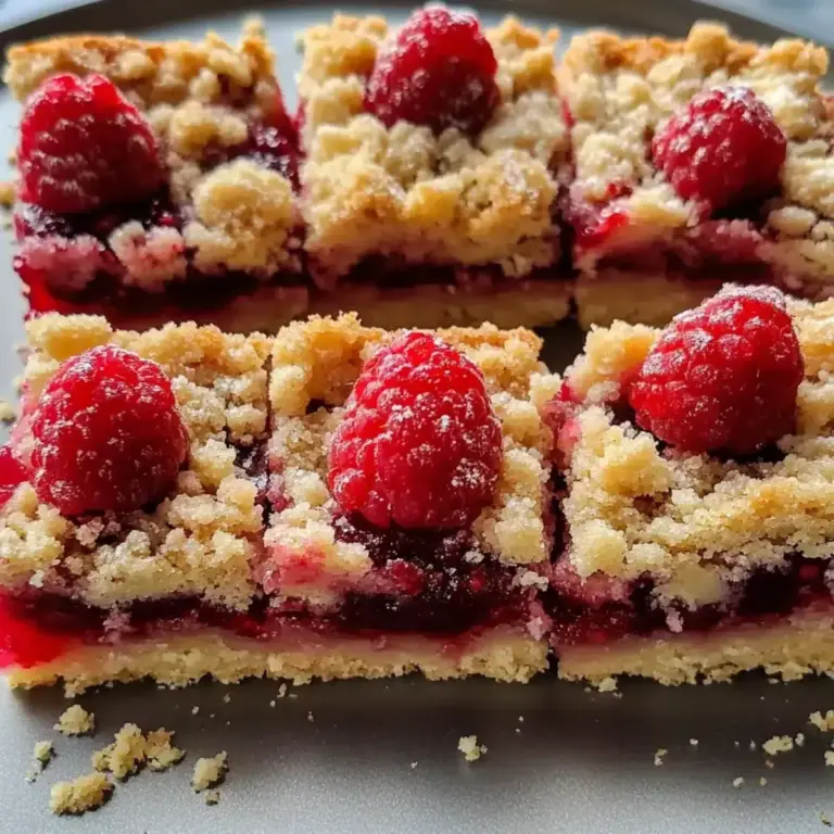 Himbeer-Streusel-Shortbread-Riegel